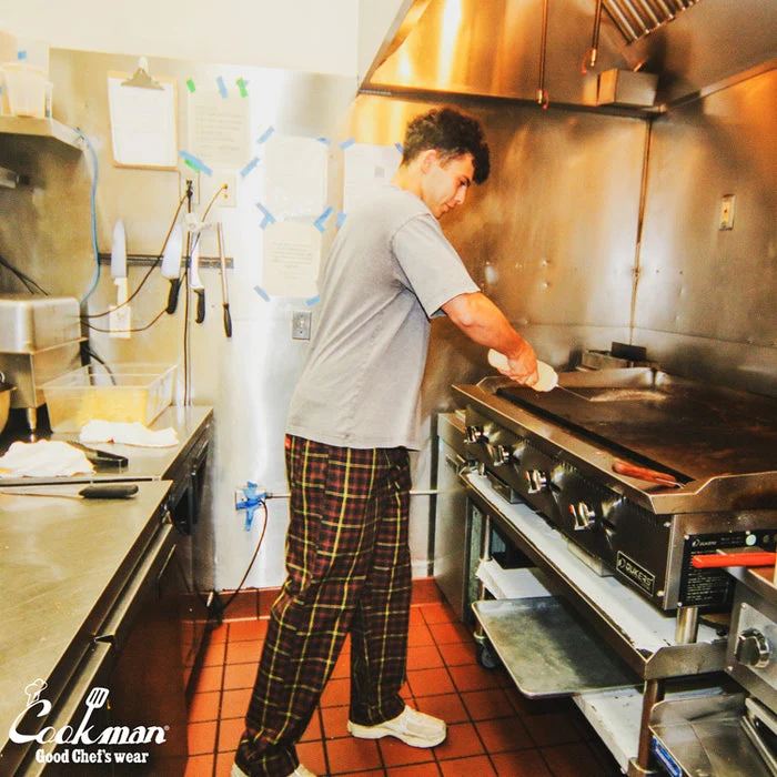 Cookman Chef Pants Semiwide : FAT Tartan Check - Image 6