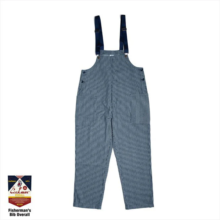 Cookman Fisherman's Bib Overall - Hickory Navy