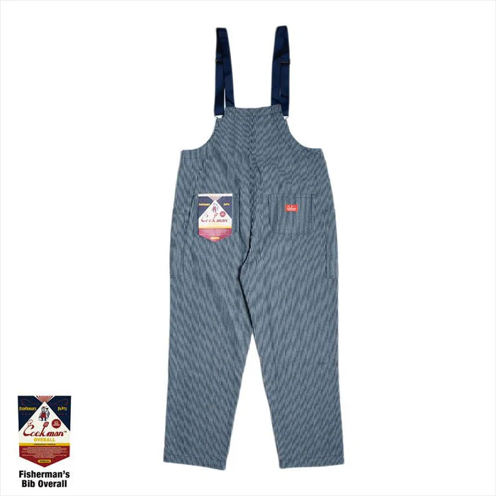 Cookman Fisherman's Bib Overall - Hickory Navy - Image 2