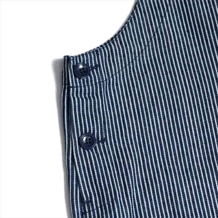 Cookman Fisherman's Bib Overall - Hickory Navy - Image 4