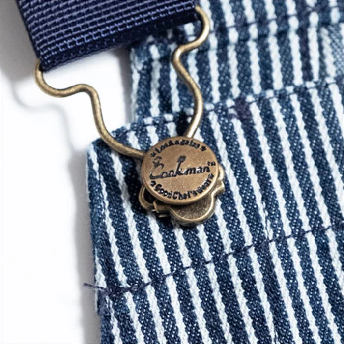 Cookman Fisherman's Bib Overall - Hickory Navy - Image 6