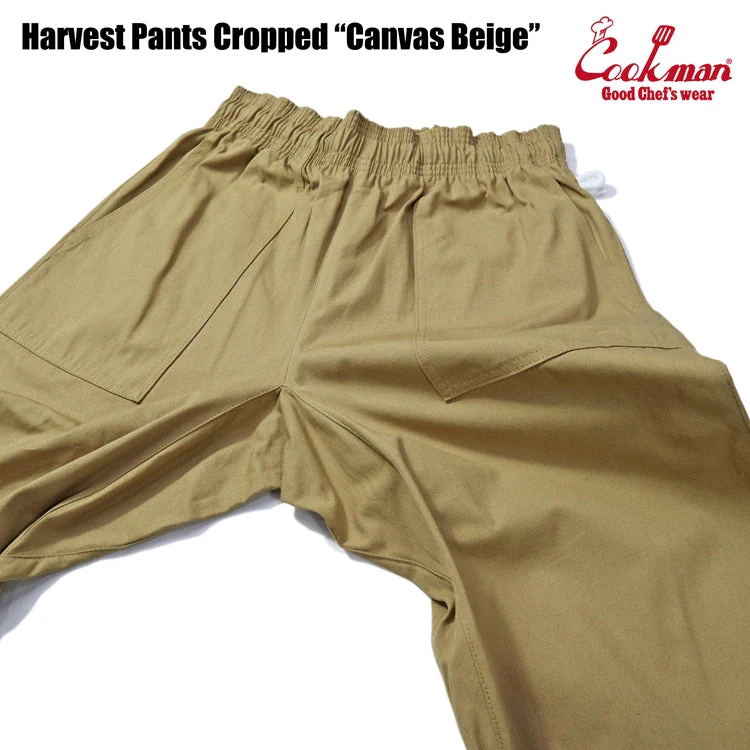 Cookman Harvest Pants Cropped Canvas - Beige - Image 4