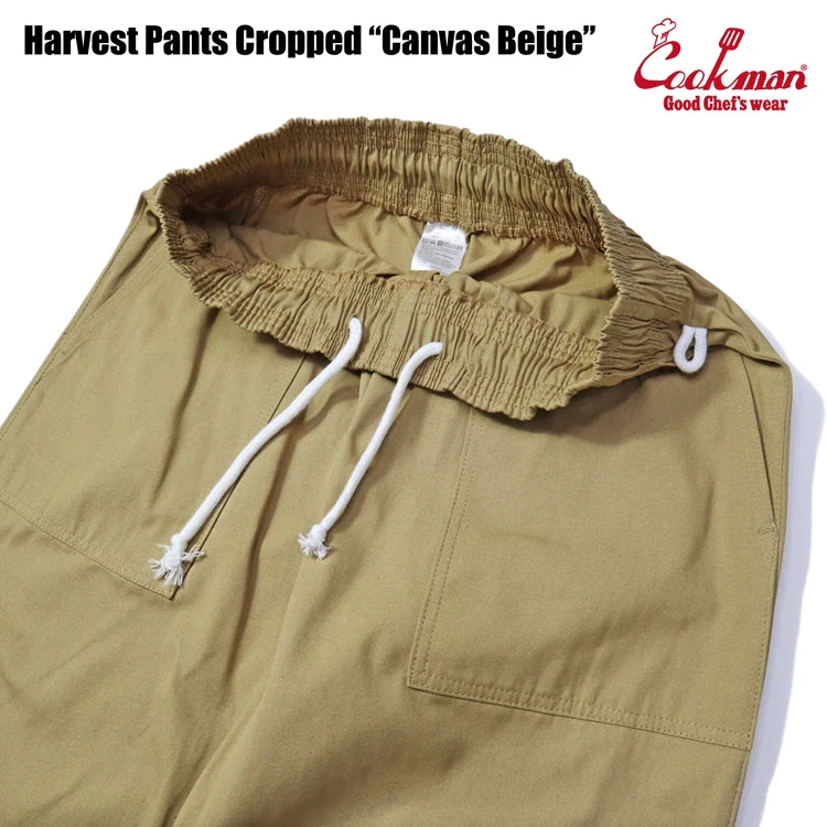 Cookman Harvest Pants Cropped Canvas - Beige - Image 7