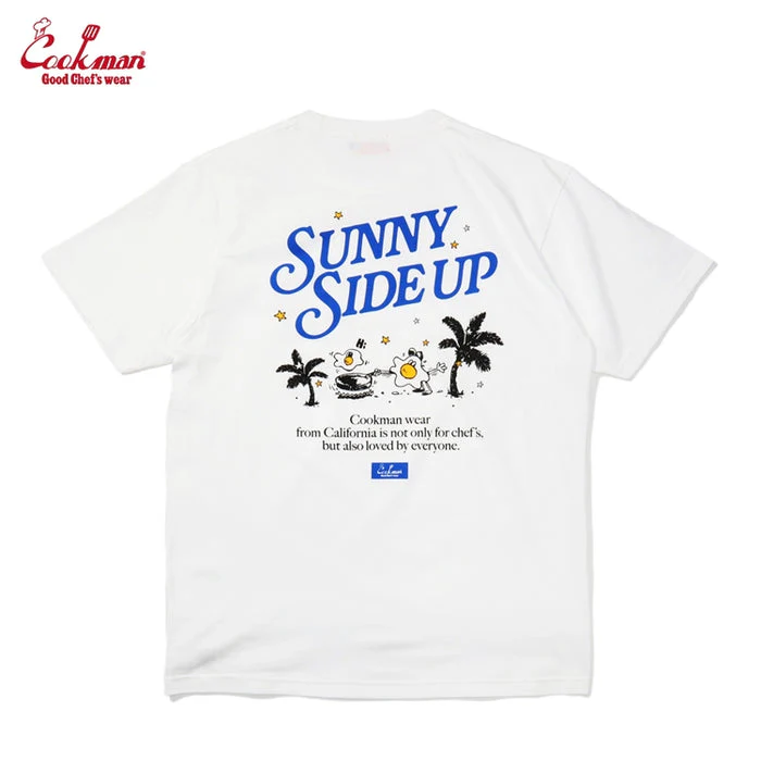 Cookman Tee - Sunny Side Up - White