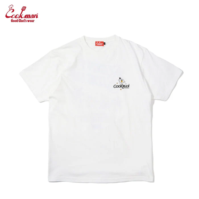 Cookman Tee - Sunny Side Up - White - Image 3