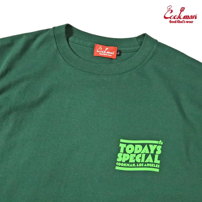 Cookman Tee - Today's Special: Dark Green - Image 4