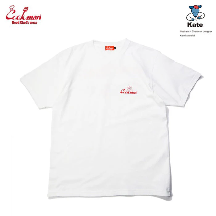 Cookman Tees: Kate Tasty Logo - White - Image 3
