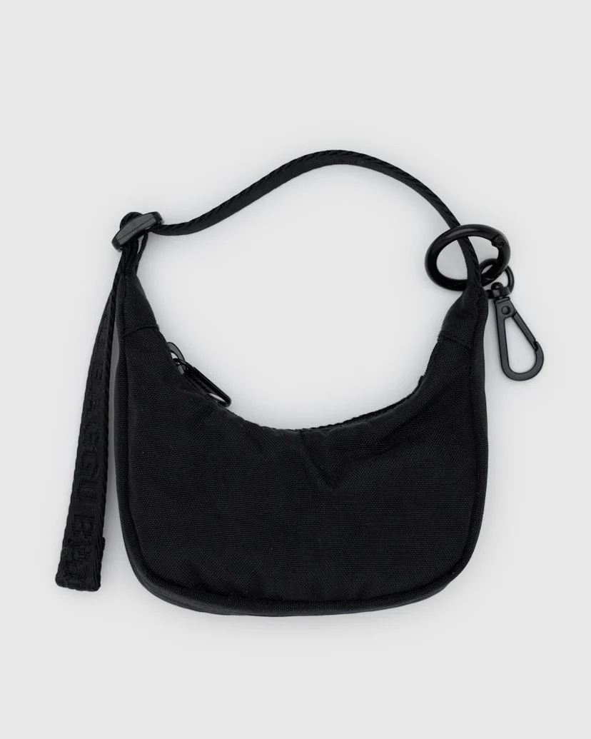 Crescent Bag Charm - Black - Image 2