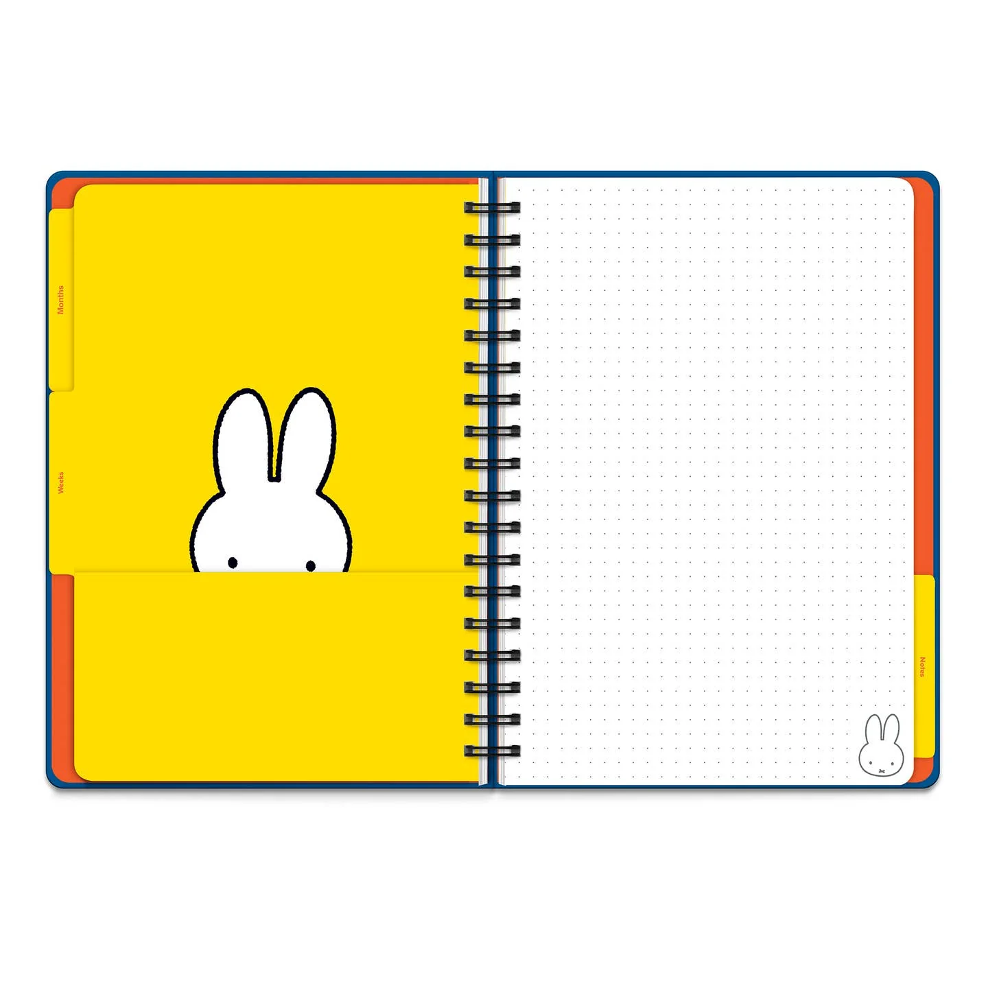 Undated Tri-Tab Planner Classic Miffy - Image 2