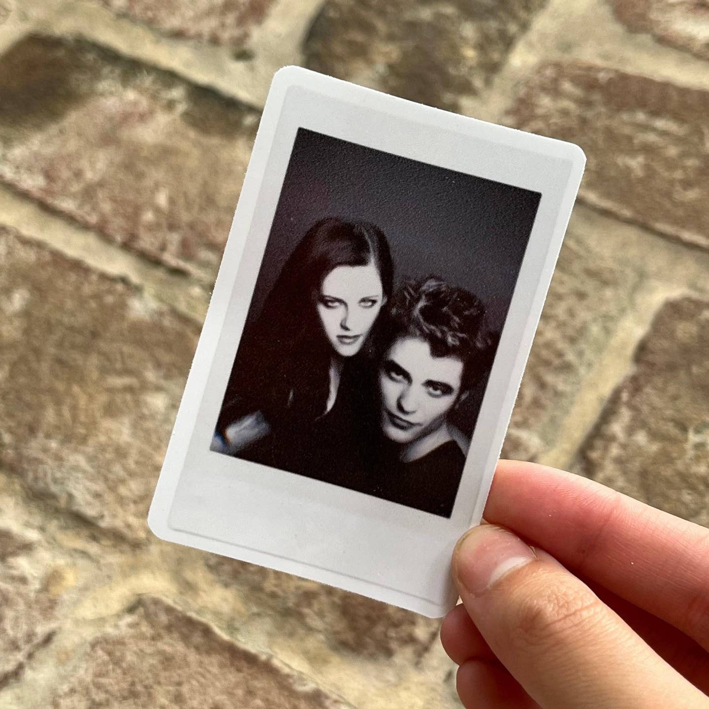Bella and Edward Polaroid Sticker - Image 2