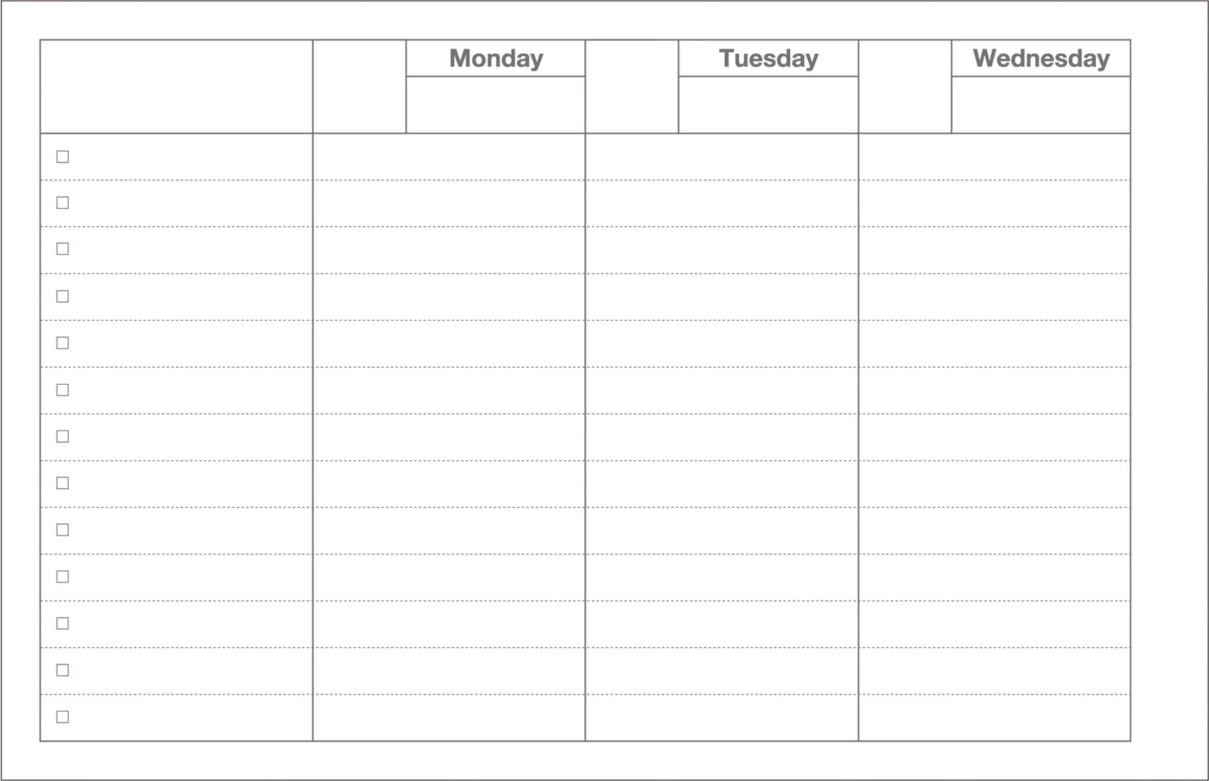 Dayfree Weekly Schedule - Neo Citron - Image 3