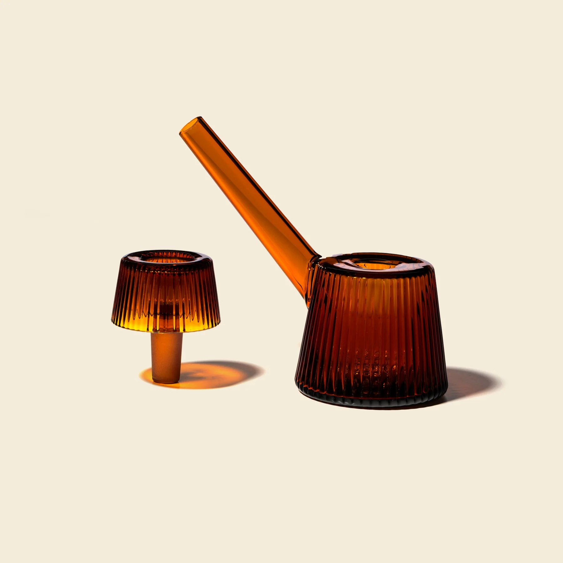 Deco Bubbler Water Pipe - Baltic Amber - Image 3