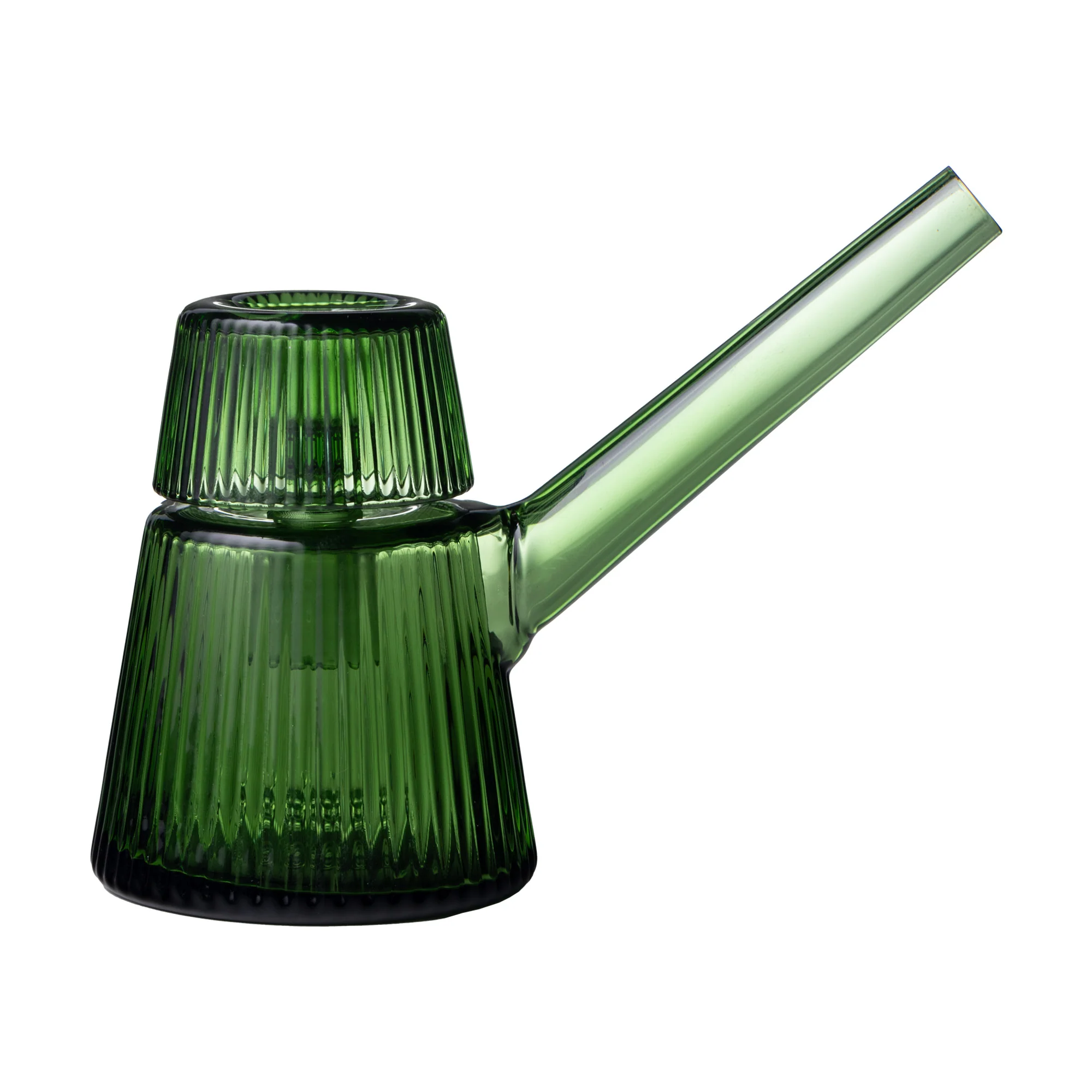 Deco Bubbler Water Pipe - Emerald