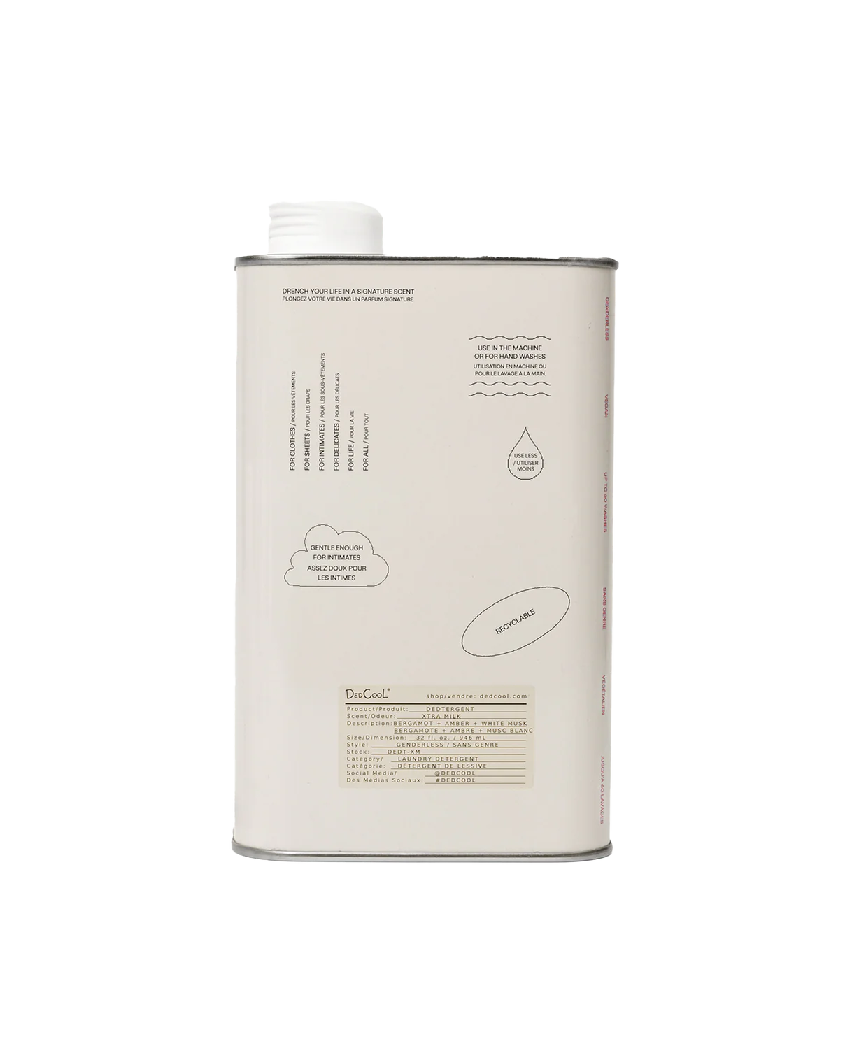 Dedcool Dedtergent - Xtra Milk