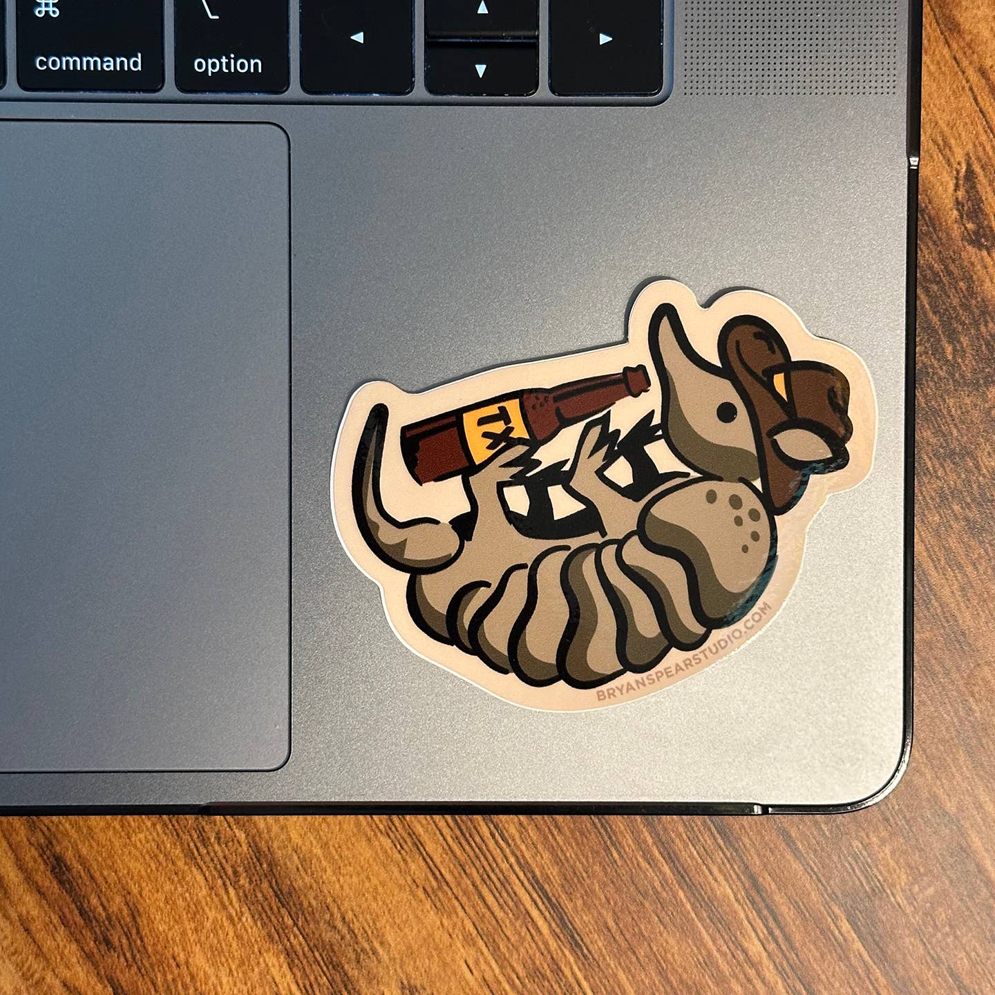 Drinking Dillo Sticker - Image 3