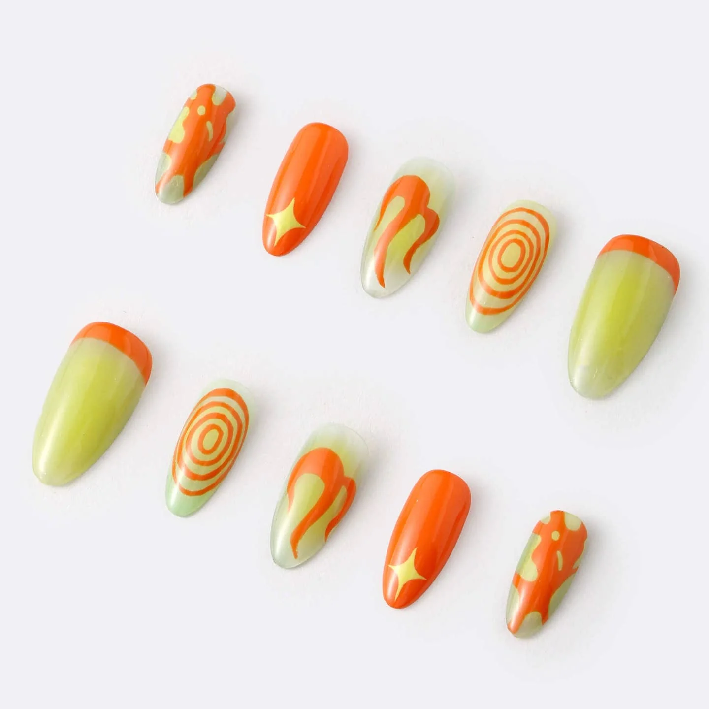 SALE - Elemental By Monyee Chau - Press-On Nails