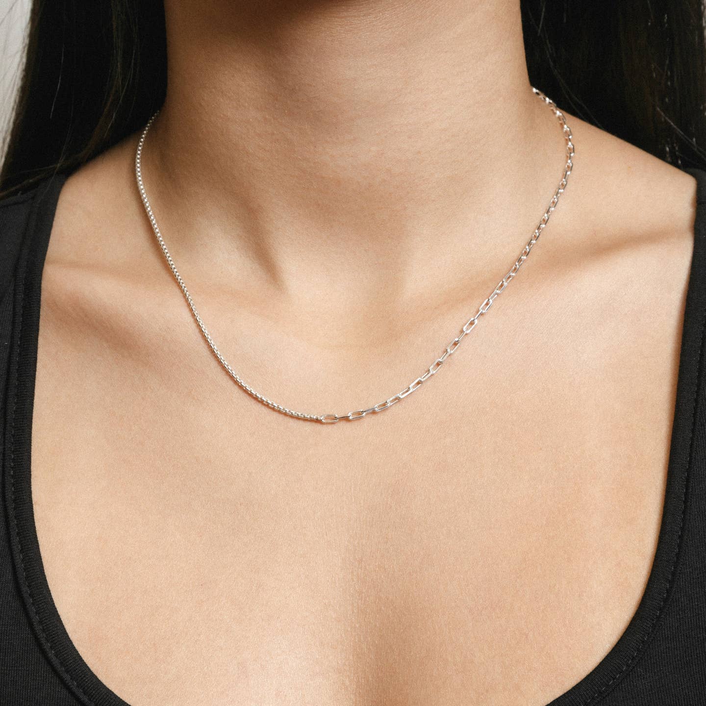 Elliot Necklace in Sterling Silver - Image 2