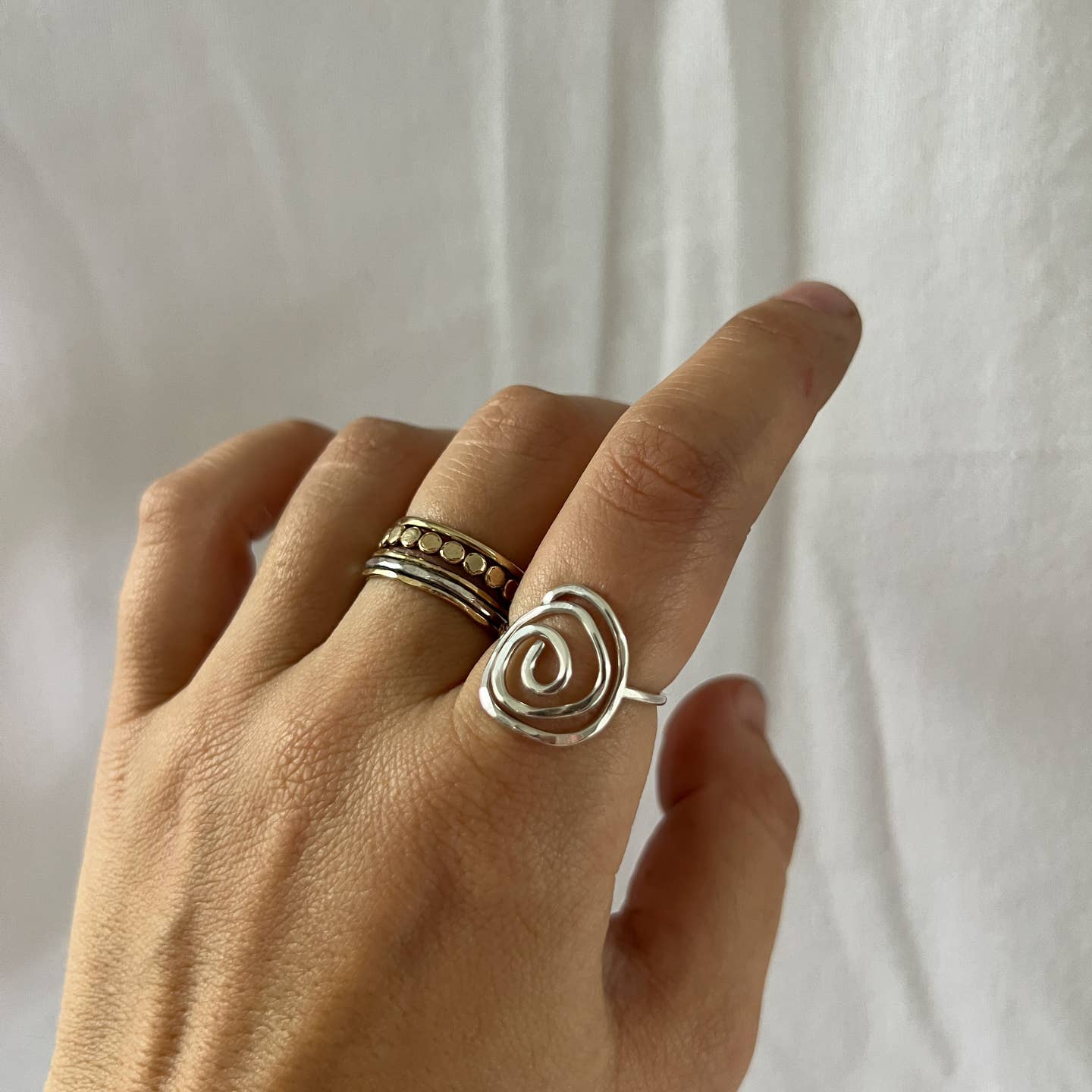 Embrace Ring in Sterling Silver - Image 2