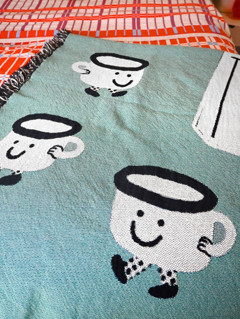 "Espresso Time!" Throw Blanket - Image 3