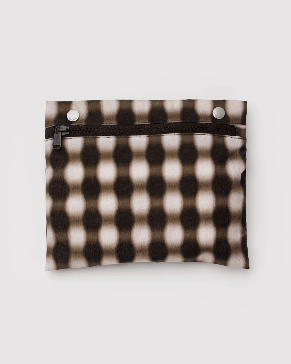Everyday Cloud Bag - Blurred Gingham Brown - Image 4