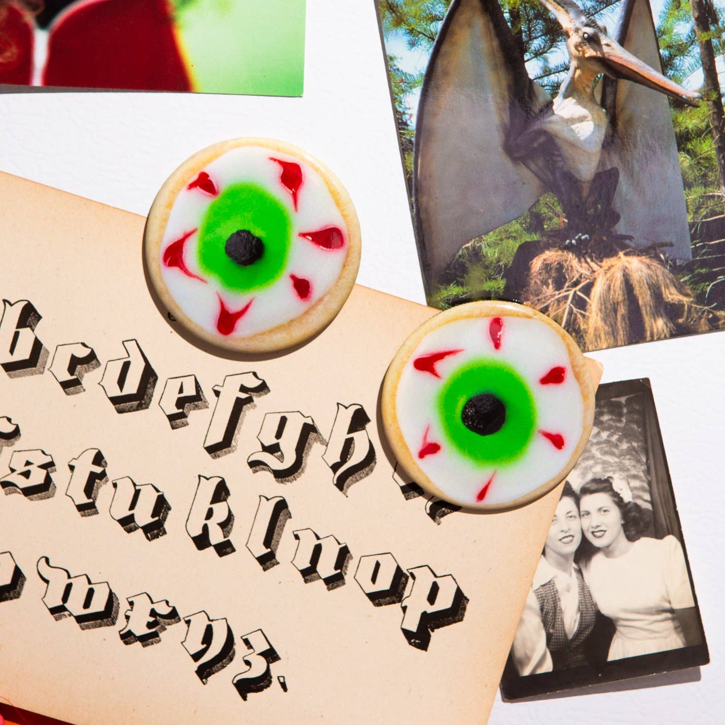 Eyeball Cookie Magnets Set - Image 2