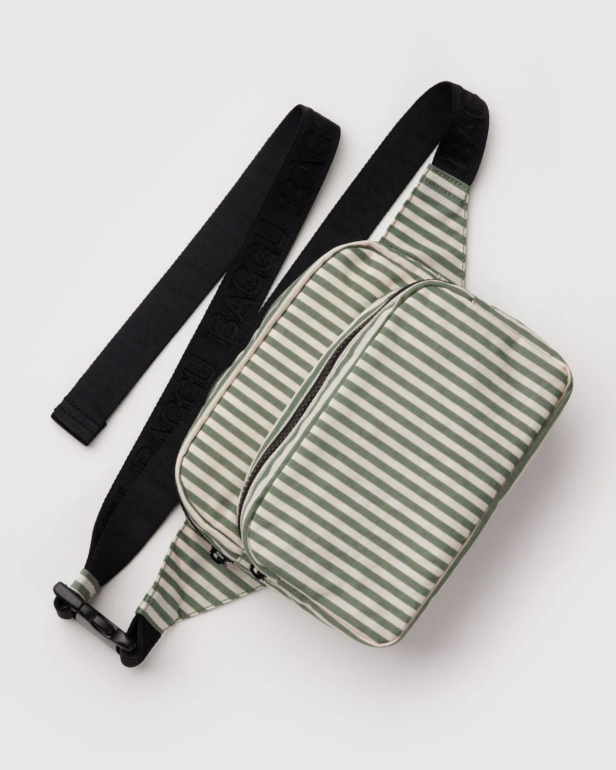 Fanny Pack - Sage Stripe
