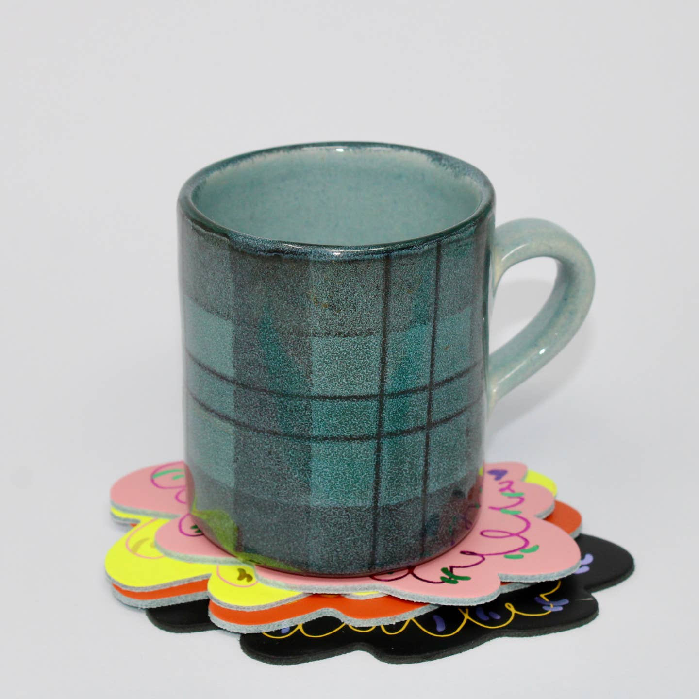 Fat Cat Coasters - Set of 4 - Image 2