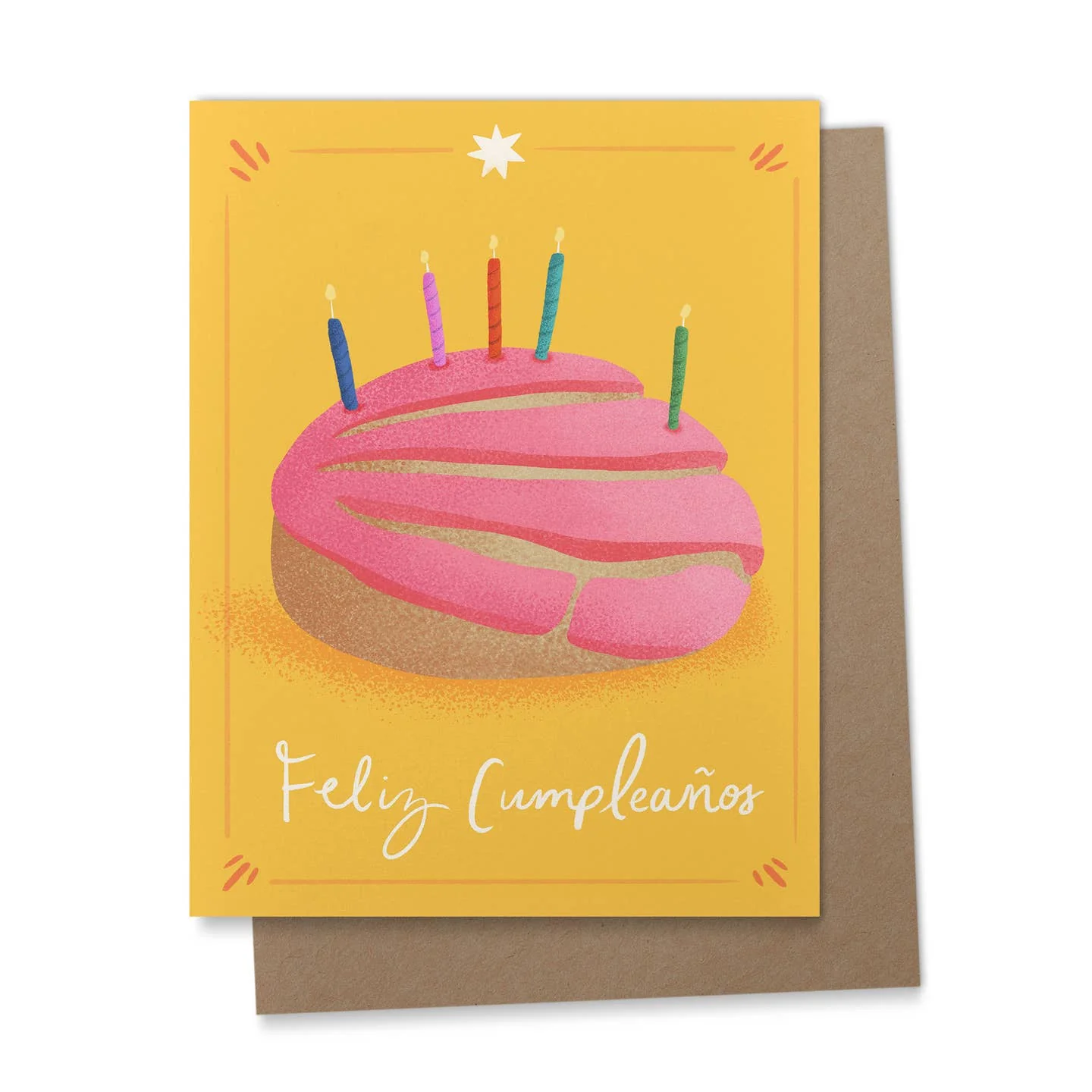 Feliz Cumpleanos Concha Birthday Card