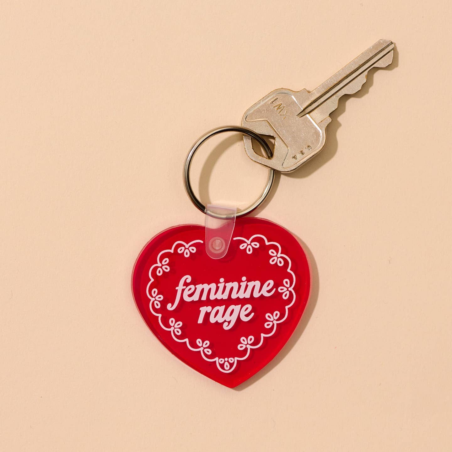 Feminine Rage Keychain - Image 2