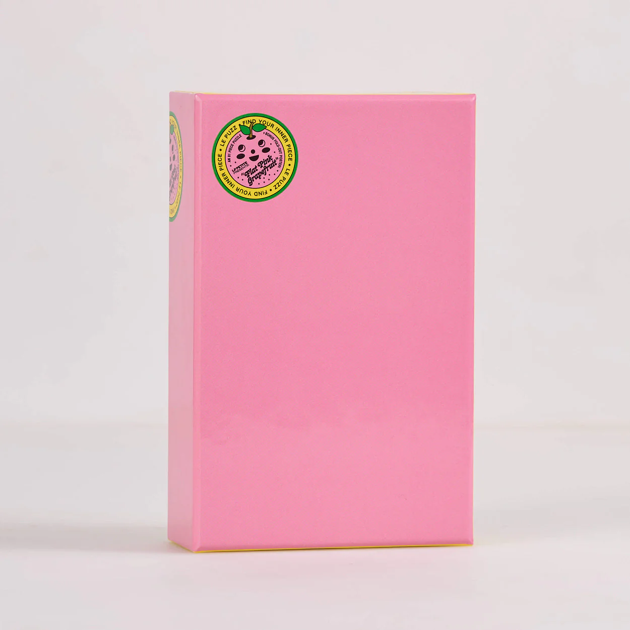 Flat Pink Grapefruit - 81 Piece Puzzle