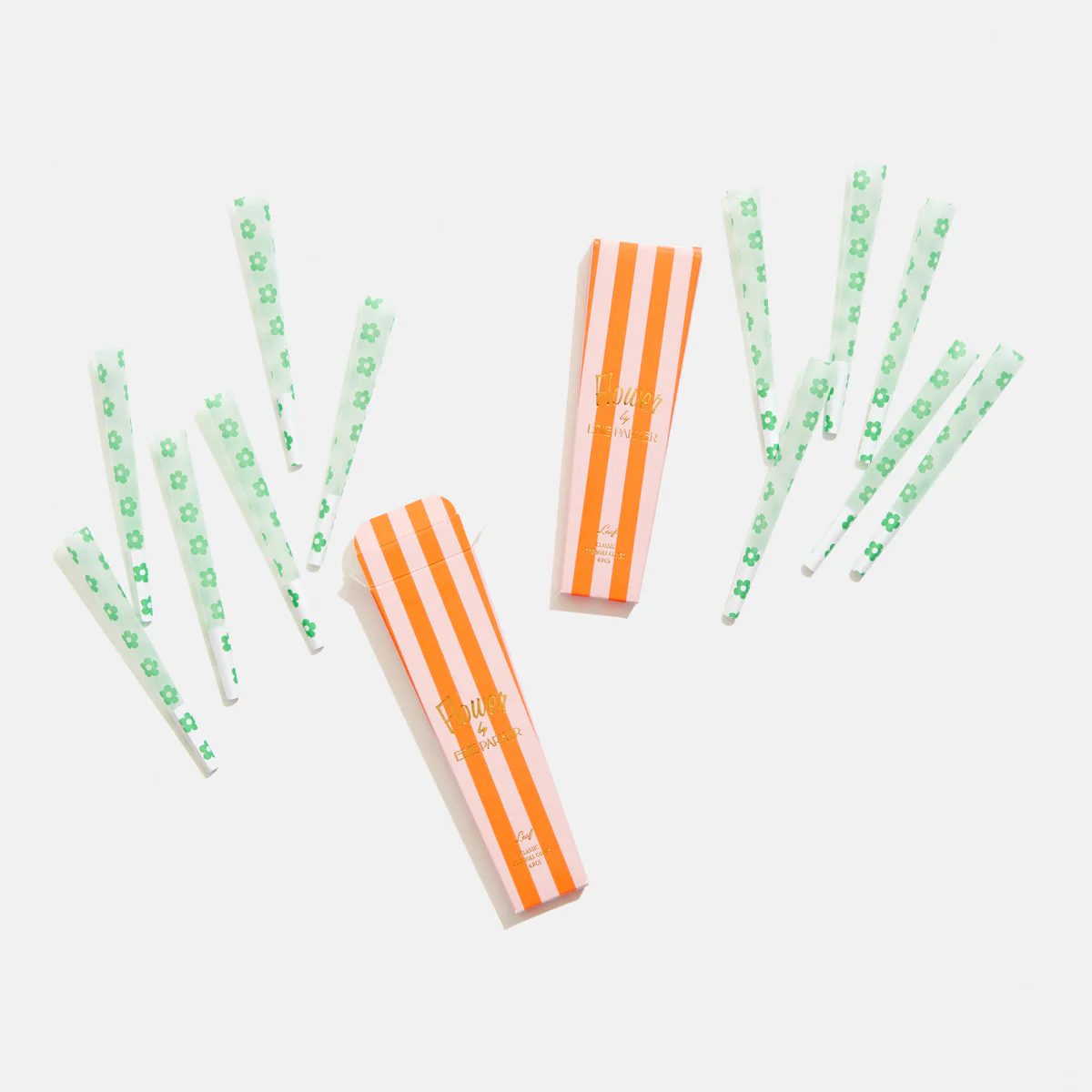 Flower Cones - Green