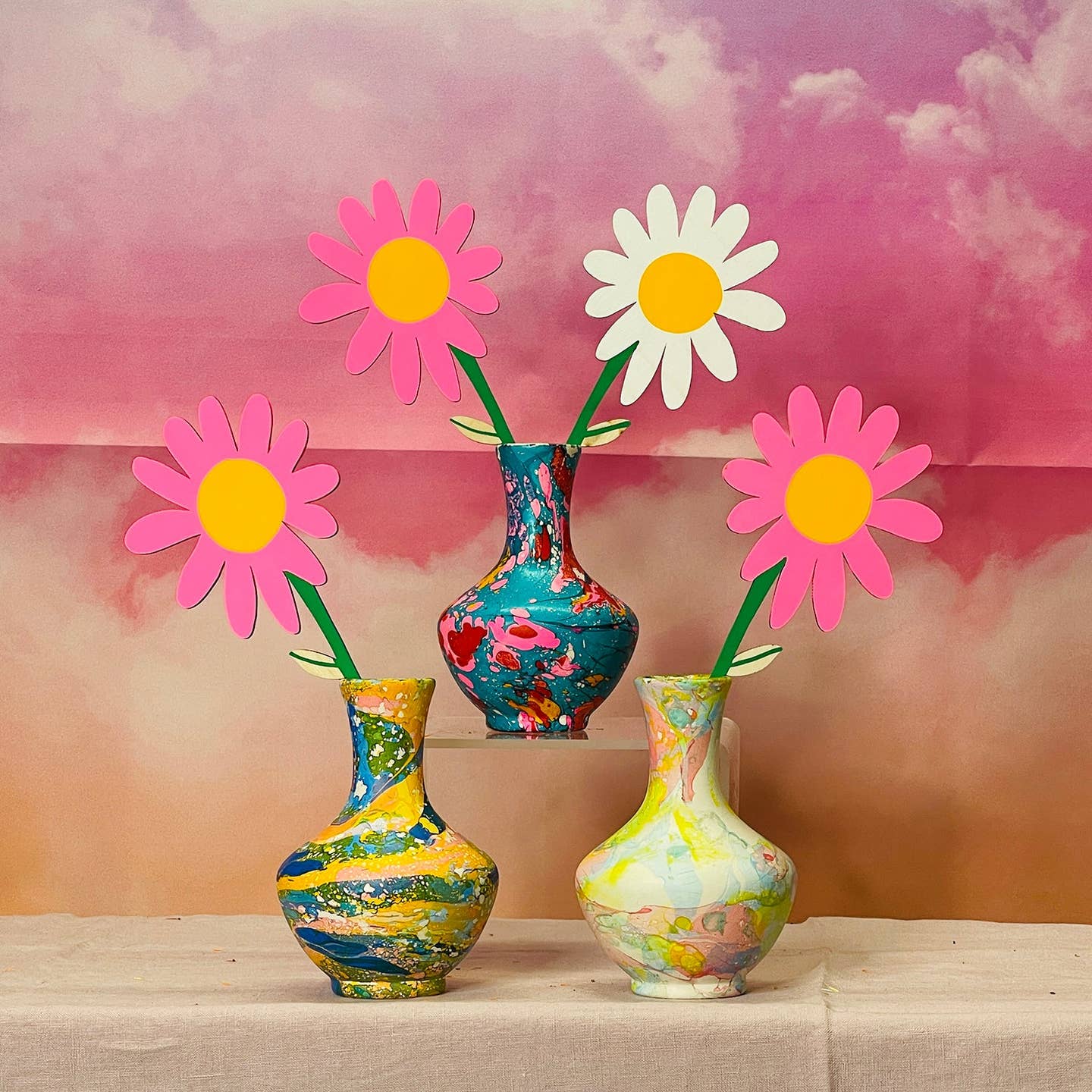 Forever Flower - Pink Daisy - Image 2