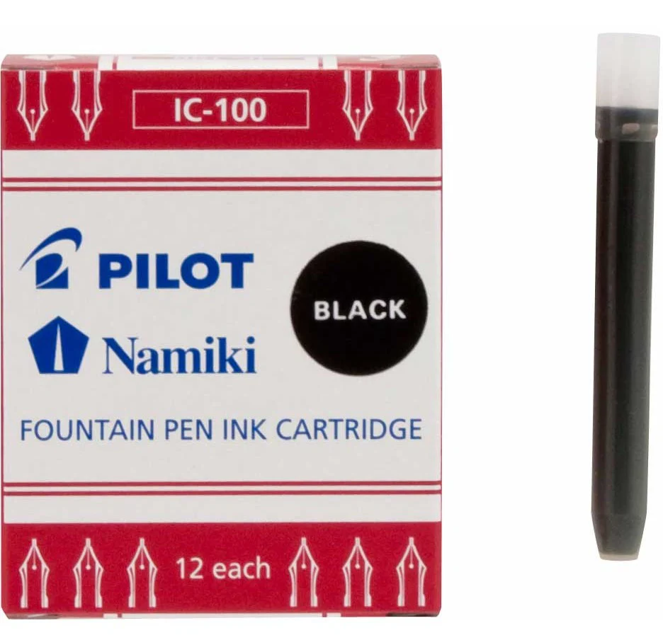 Fountain Pen Ink Cartridge - Black