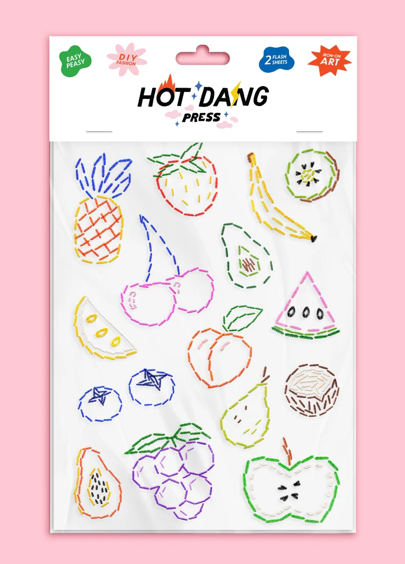 Fruit Embroidery Sheet Set