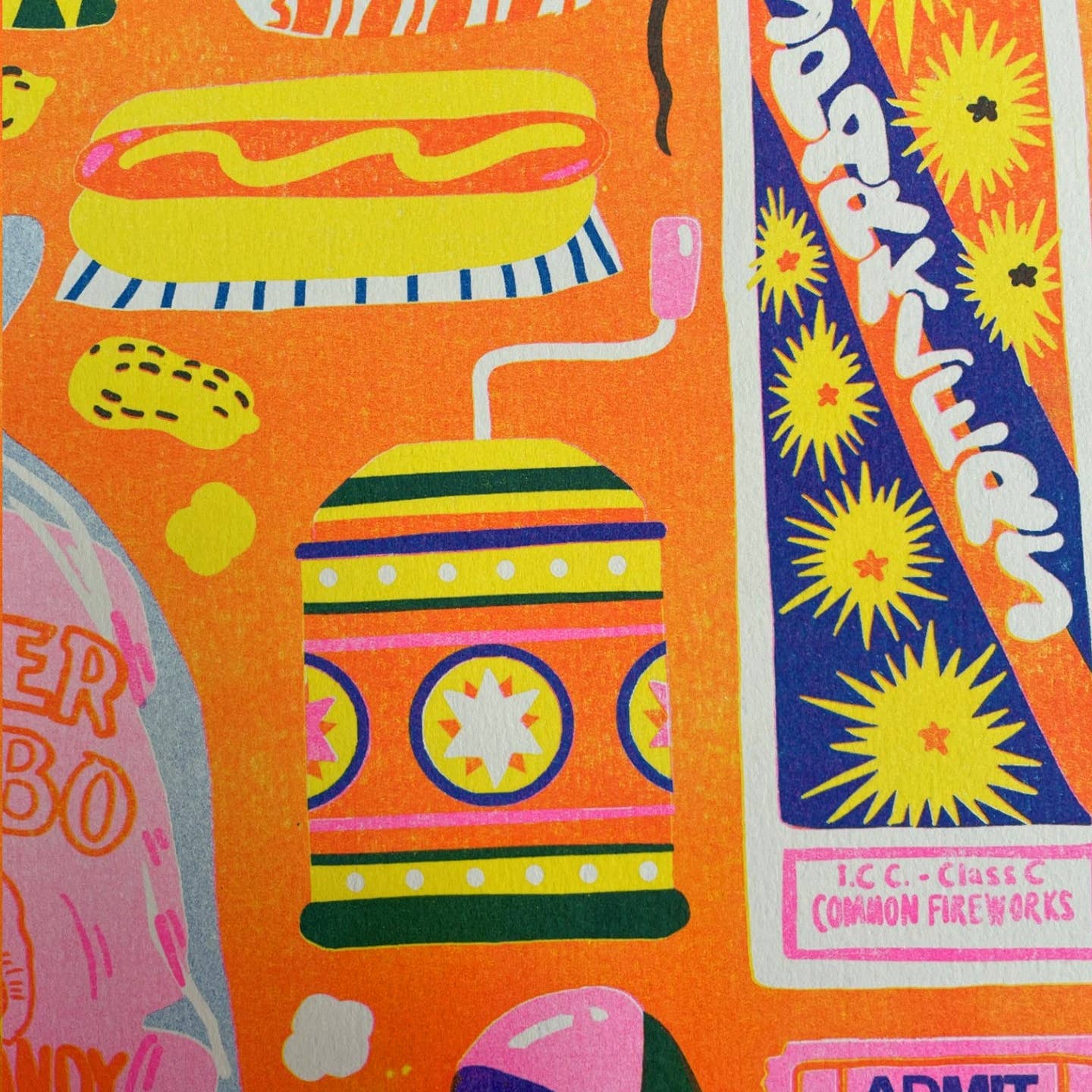 Funfair Riso Print - Image 3