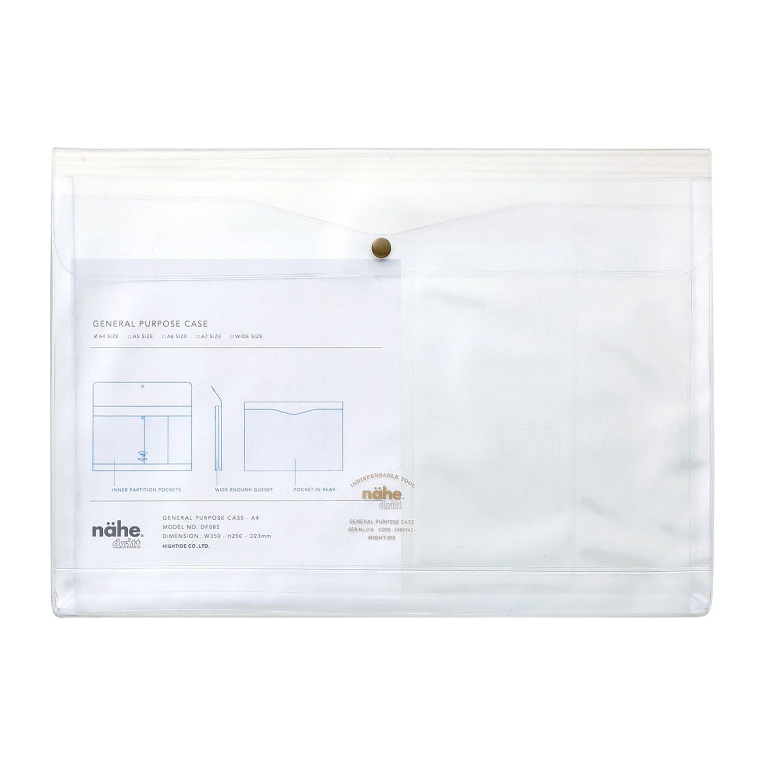 General Purpose Case - A4 (Clear)