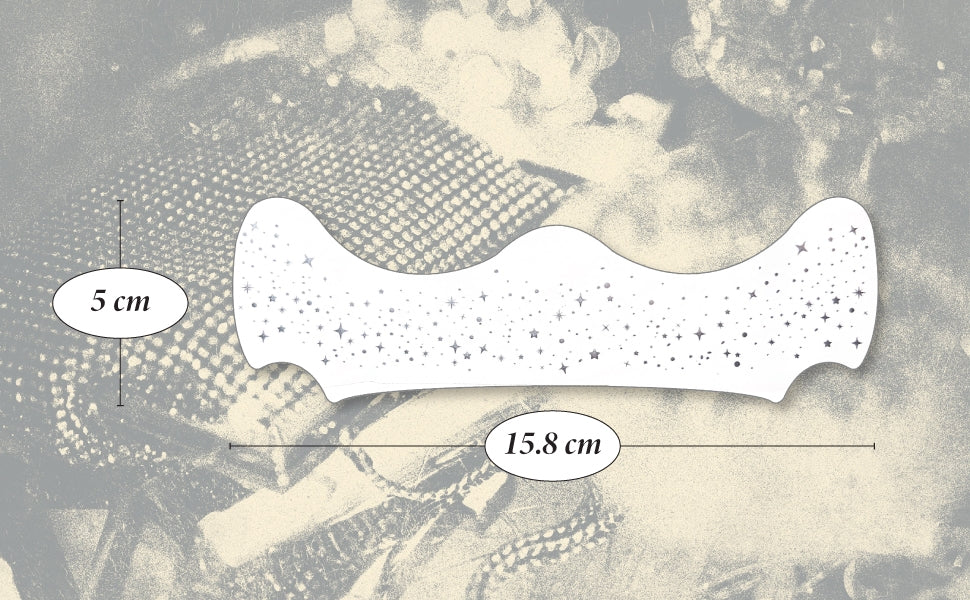 Silver Glitter Freckles Makeup Patches - Image 10