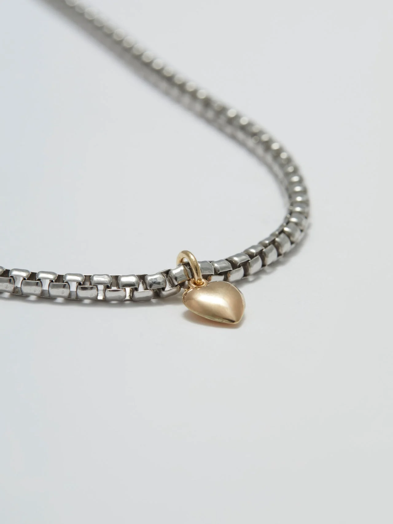 Gordita Necklace in Mixed Metals - Image 3