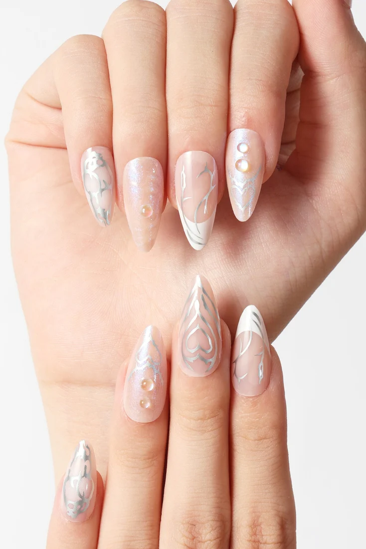 SALE - Chrome Hearts - Press-On Nails - Image 2