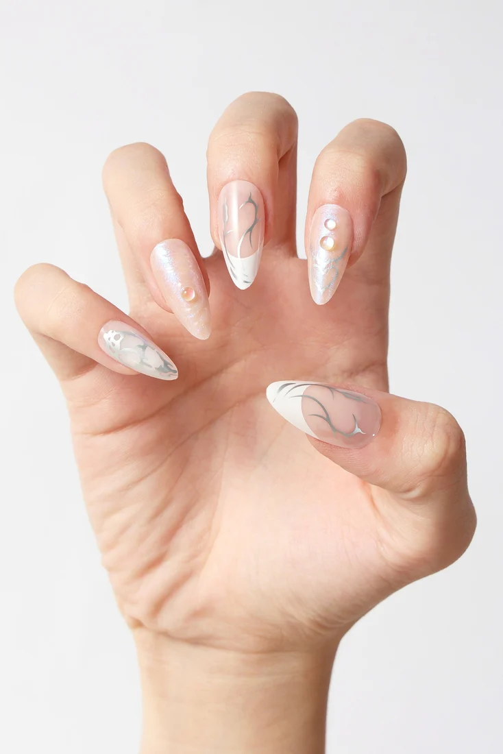 SALE - Chrome Hearts - Press-On Nails - Image 3