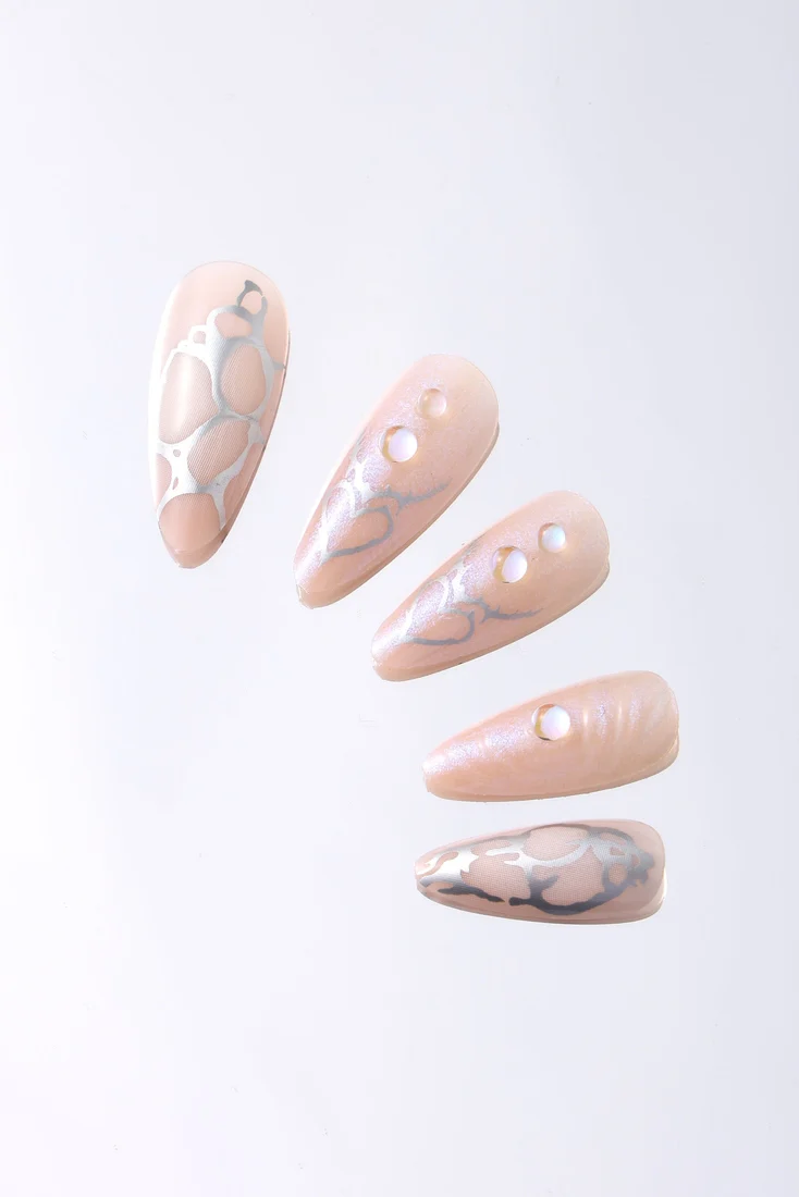 SALE - Chrome Hearts - Press-On Nails - Image 6