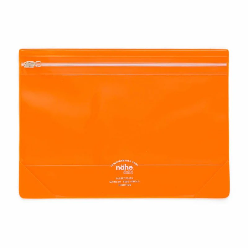 Gusset Pouch / Large - Orange