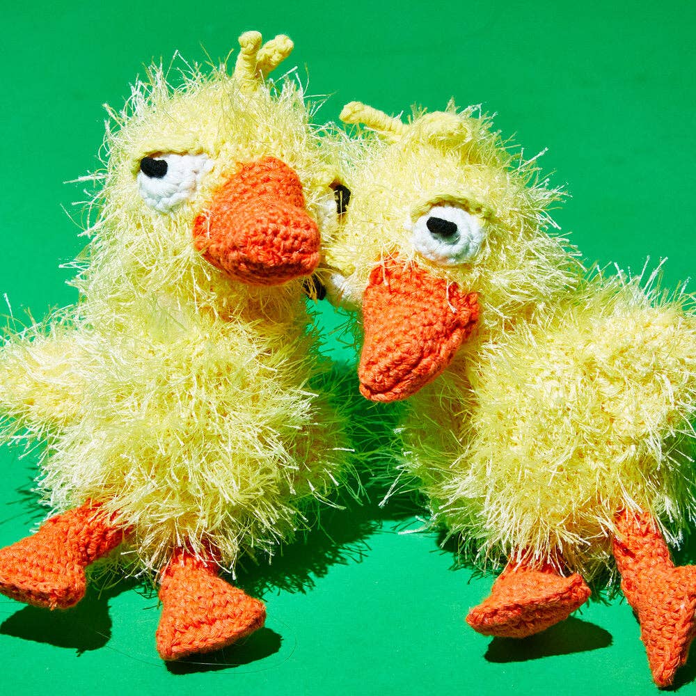 Hand Crochet Duck Dog Toy - Image 2