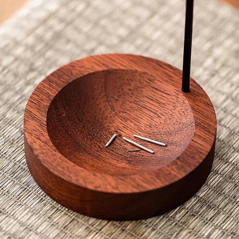 Upside Down Wood Incense Burner - Image 5