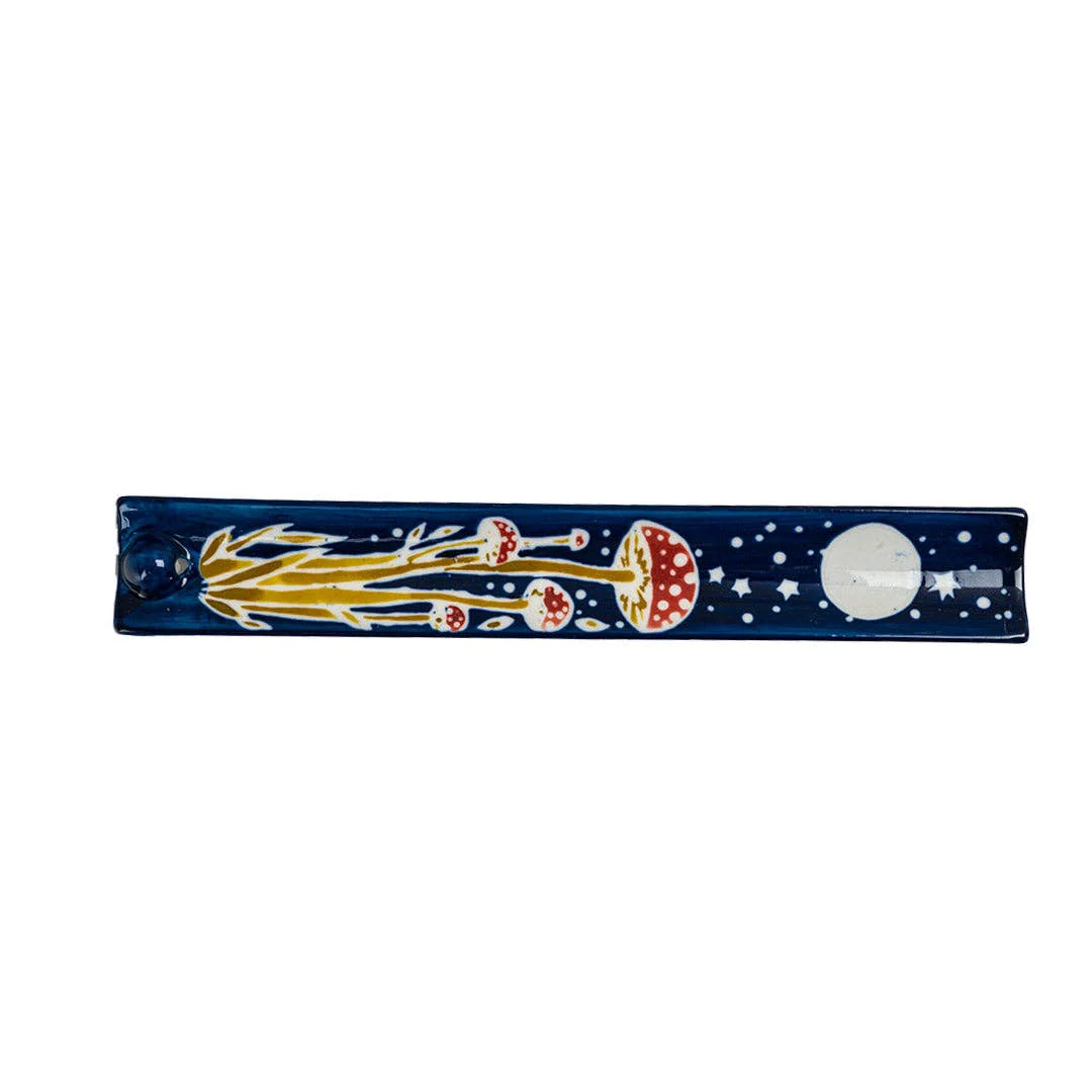 Handpainted Ceramic Incense Holder - Toadstool - Image 3