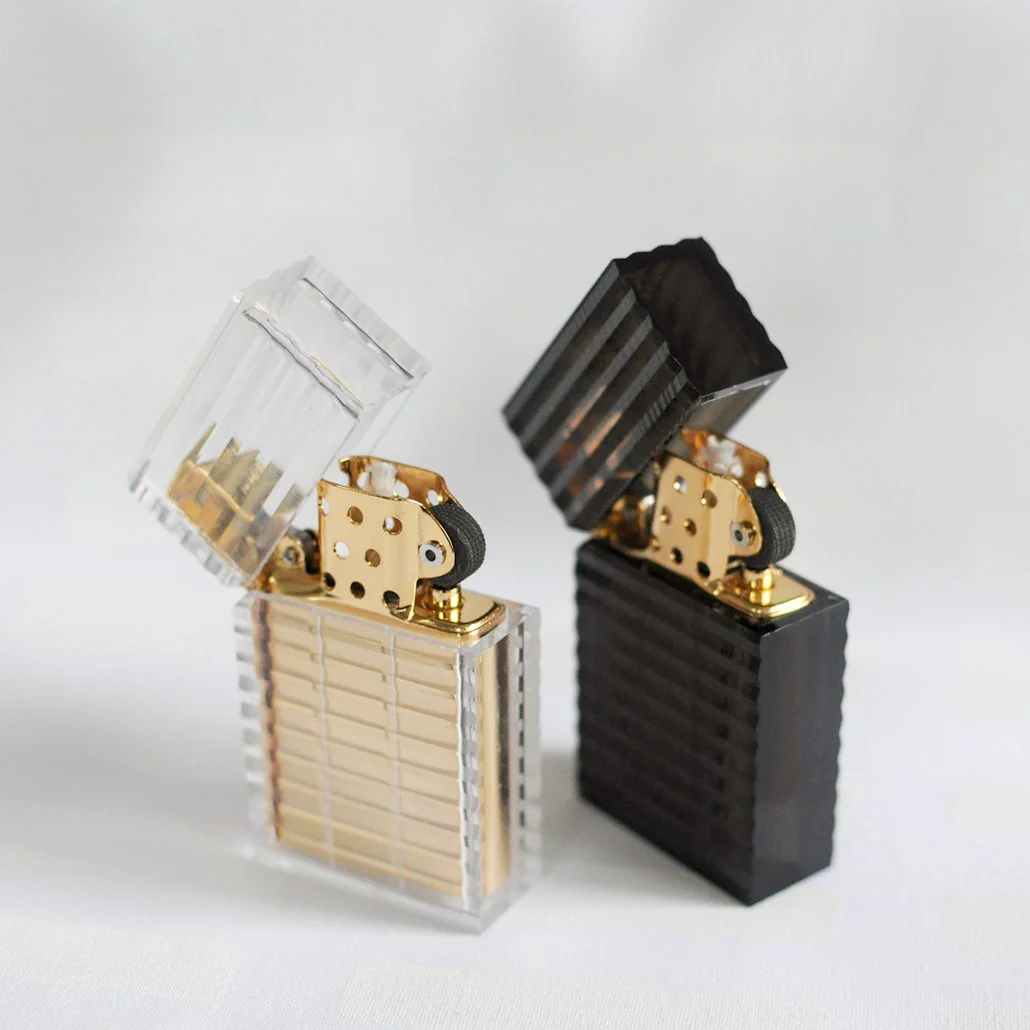 Hard Edge Latitude Lighter in Black - Image 3