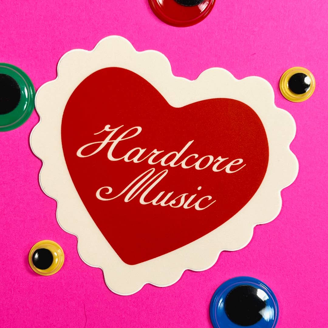 Hardcore Music Sticker