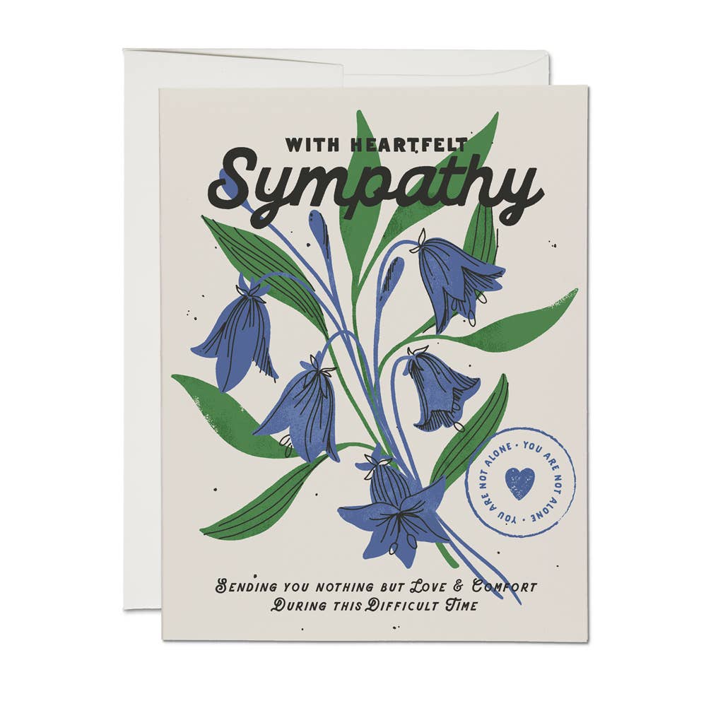 Heartfelt Sympathy Greeting Card