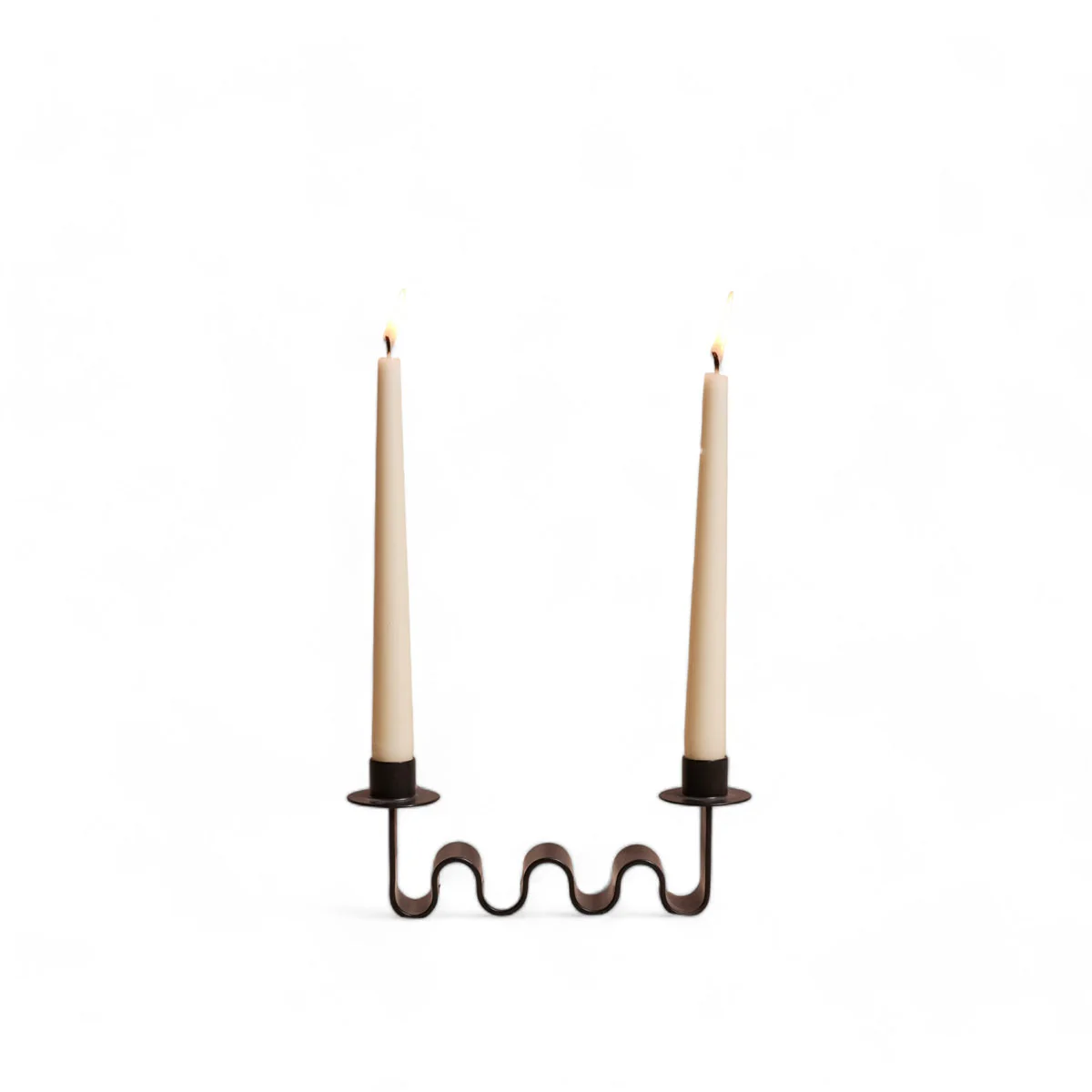 Helen Black Candle Holder - Image 2