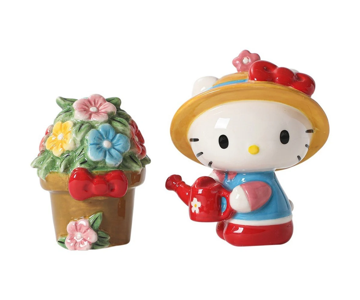 Hello Kitty Garden Salt & Pepper Set